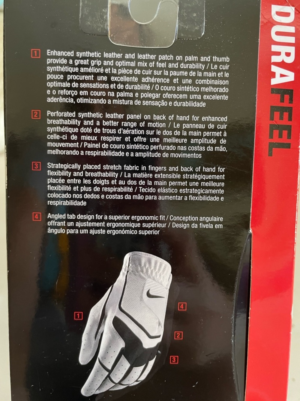 2 Nike Women’s Left Size Large 22 cm. Summerlite and Durafeel Golf Gloves New - Picture 10 of 12